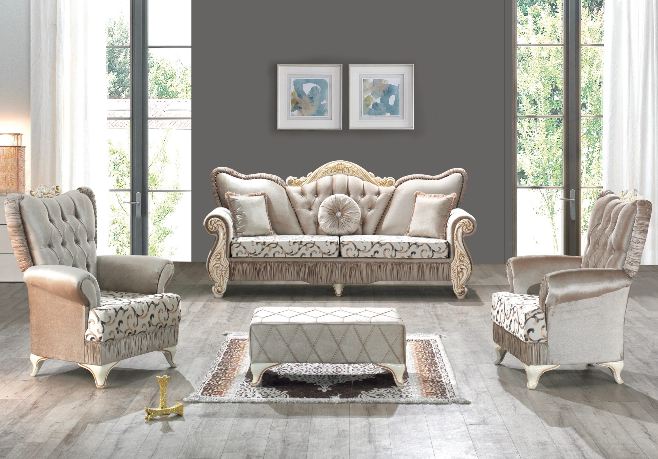 Classic Sofa Sets Meta Home Turkish